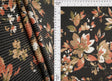 Floral Jacquard Double Knit Fabric