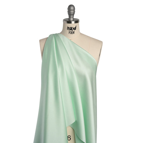 Polyester Satin - Mint - Reverie Collection
