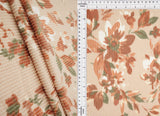 Floral Jacquard Double Knit Fabric