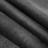 Black Cotton and Rayon Velveteen