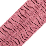 Italian Rose Ruched Stretch Wool Trimming - 2.375"