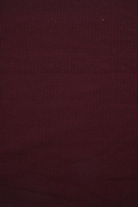 Waffle Knit Fleece Fabric Solid