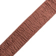 Italian Dusty Rose Ruched Stretch Wool Trimming - 2.375"