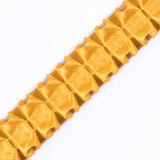 Italian Mustard Box Pleated Trimming - 1"