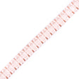 Italian Blush Box Pleated Trimming - 1"