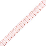 Italian Blush Box Pleated Trimming - 1"
