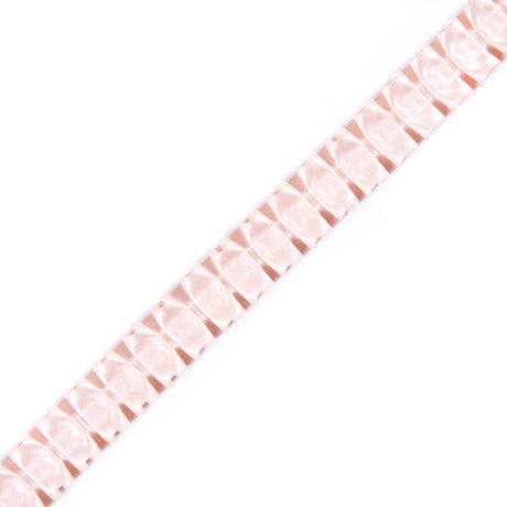 Italian Blush Box Pleated Trimming - 1"