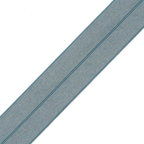 Italian Light Green Stretch Foldover Elastic - 0.75"