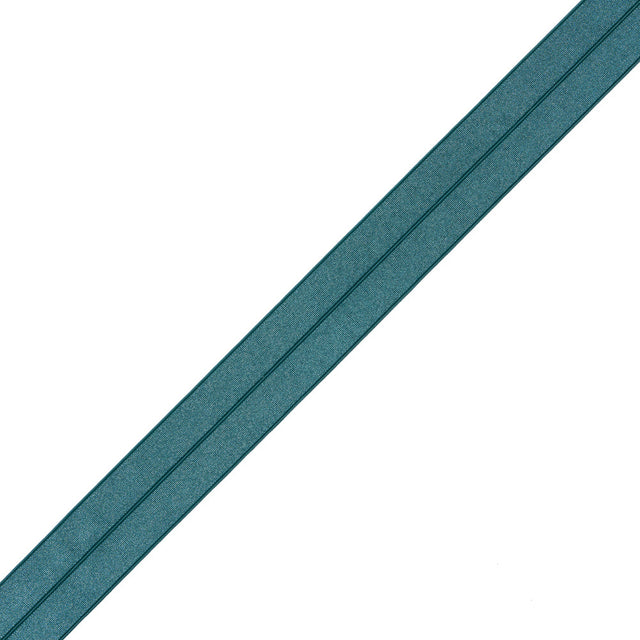 Italian Dark Green Stretch Foldover Elastic - 0.75"
