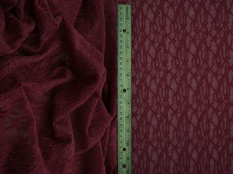 Ditsy Flower Lace Stretch Fabric