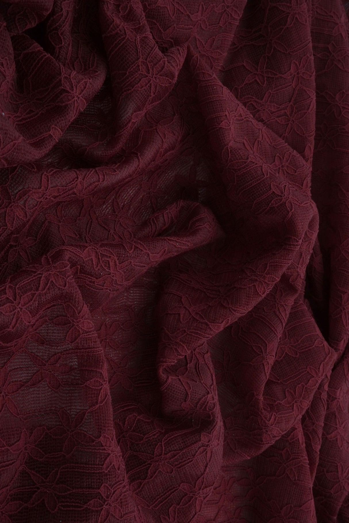 Ditsy Flower Lace Stretch Fabric