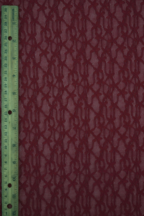 Ditsy Flower Lace Fabric 1 Yard Soft Stretch Lightweight Material 48/50" Wide