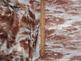 Abstract Digital Mesh Stretch Fabric