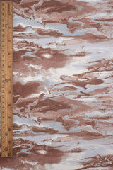 Abstract Digital Mesh Stretch Fabric