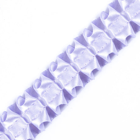 Italian Lavender Box Pleated Trimming - 1"