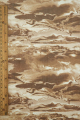 Abstract Digital Mesh Stretch Fabric
