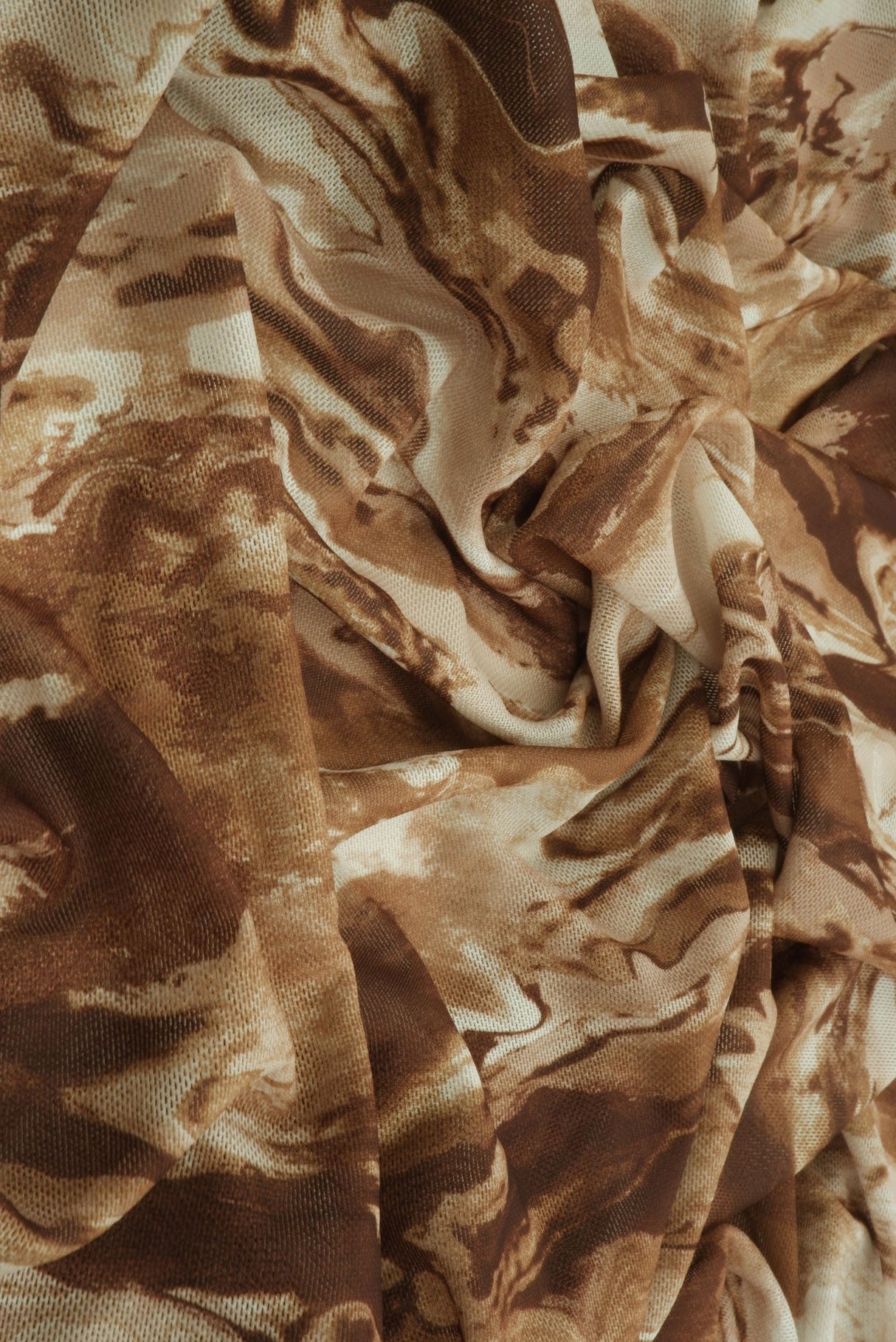 Abstract Digital Mesh Stretch Fabric