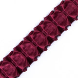 Italian Wine Box Pleated Trimming - 1"