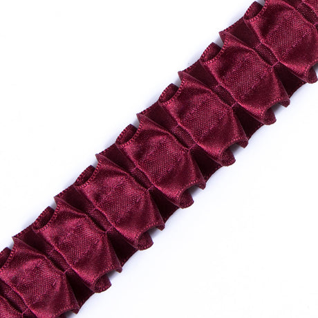 Italian Wine Box Pleated Trimming - 1"