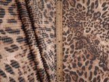 Double Knit Leopard Print Fabric