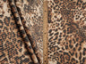 Chic Leopard Animal Double Knit Fabric 55" Soft Stretchy Material for Sewing