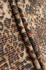 Double Knit Leopard Print Fabric