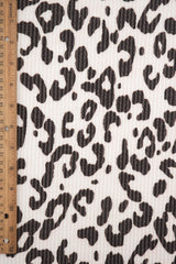 Double Knit Leopard Print Fabric
