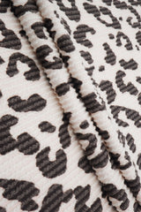 Double Knit Leopard Print Fabric
