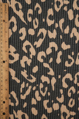 Double Knit Leopard Print Fabric