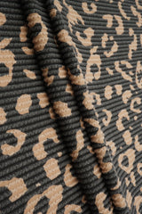 Double Knit Leopard Print Fabric