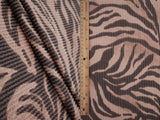Zebra Print Double Knit Fabric 56/57" Soft Stretchy Polyester Rayon Spandex
