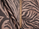Double Knit Zebra Print Zebra Fabric