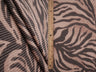 Double Knit Zebra Print Zebra Fabric