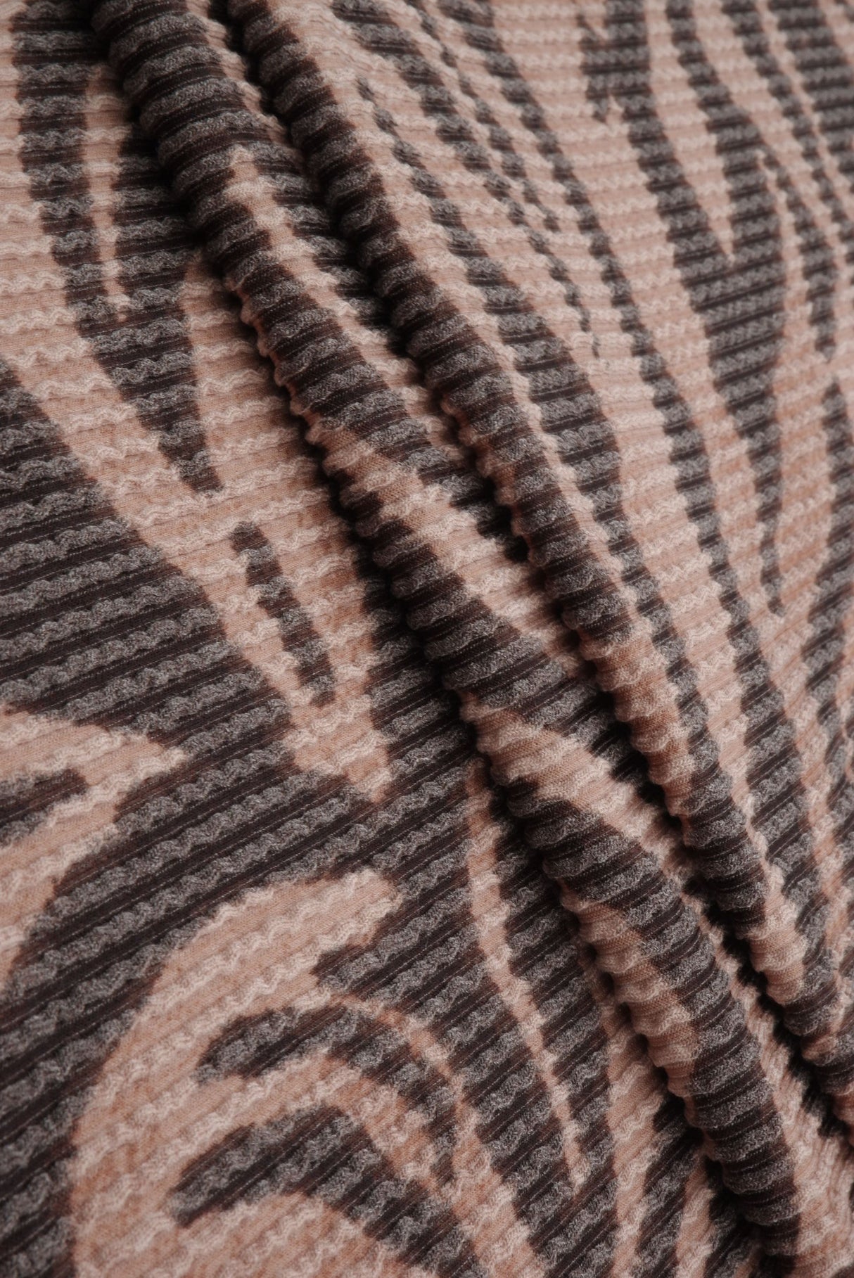 Double Knit Zebra Print Zebra Fabric