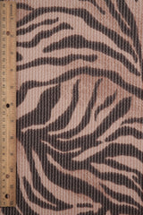 Double Knit Zebra Print Zebra Fabric
