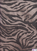 Double Knit Zebra Print Zebra Fabric