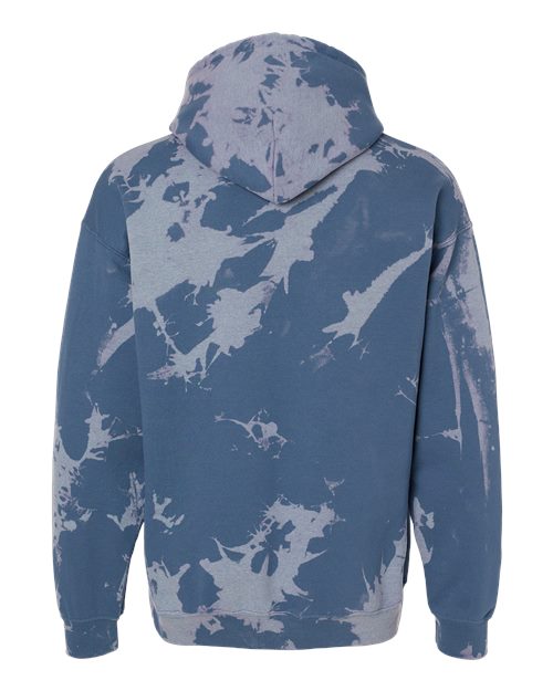 Essential Fleece Bleach Wash Hooded Sweatshirt