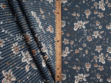 Floral Double Knit Fabric Boho Print