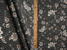Boho Floral Double Knit Fabric 56/57" Wide Soft Stretchy Polyester Rayon Spandex for Sewing