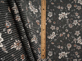 Floral Double Knit Fabric Boho Print