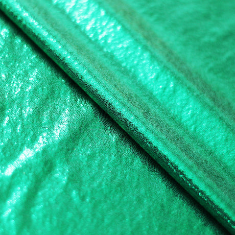 Shimmer Matrix Polyester Spandex Fabric - Multiple Colors, Solid Hologram, 58/60" Width, 200 GSM (1 Yard)