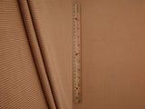 Micro Suede Rib Knit Fabric Brown