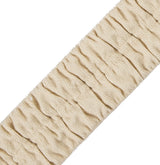 Italian Greggio Ruched Stretch Wool Trimming - 1.5"