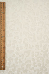 Velvet Burnout Knit Animal Print Fabric