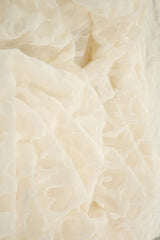 Velvet Burnout Knit Animal Print Fabric