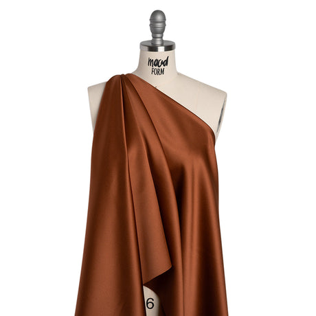 Polyester Satin - Spiced Cider - Reverie Collection