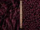 Velvet Burnout Knit Animal Print Fabric