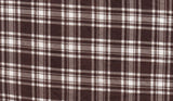 Plaid Print Knit Fabric