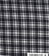Plaid Print Knit Fabric