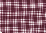 Plaid Print Knit Fabric